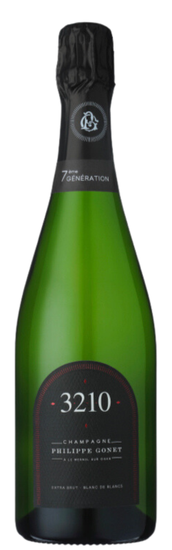 Champagne Gonet '3210' Extra Brut Blanc de Blanc Champagne Gonet '3210' Extra Brut Blanc de Blanc